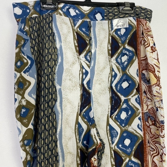 Vintage high waisted mix print pants - Picture 8 of 8